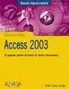 Access 2003 Manual Imprescindible