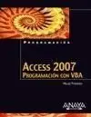 Access 2007. Programación con Vba
