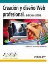 CREACIÓN Y DISEÑO WEB PROFESIONAL 2008