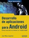 DESARROLLO DE APLICIONES PARA  ANDROID