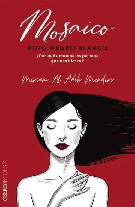 Mosaico Rojo Negro Blanco