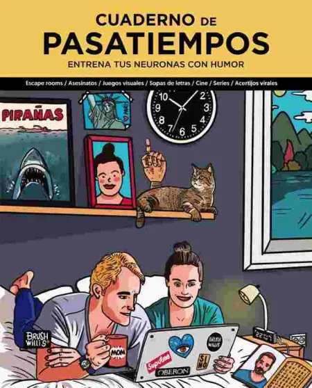 Cuaderno de Pasatiempos. Entrena Tus Neuronas con Humor