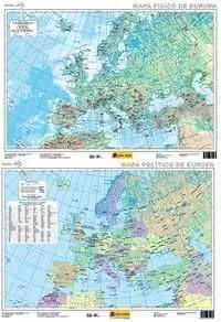Europa Físico y Político, e 1:5000000