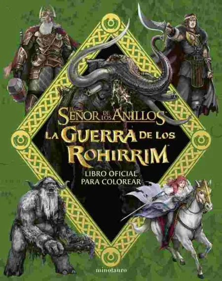 La Guerra de los Rohirrim: Libro Oficial para Colorear