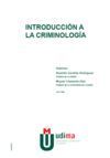 INTRODUCCIÓN A LA CRIMINOLOGÍA