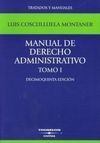 MANUAL DE DERECHO ADMINISTRATIVO TOMO I