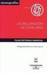 LA DECLARACIÓN DE CONCURSO