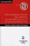 Efectos Jurídico Reales del Embargo de Inmuebles en la Ley de Enjuiciamiento Civil