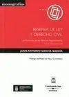 Reserva de Ley y Derecho Civil