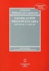 LEGISLACIÓN PRESUPUESTARIA ESTATAL Y LOCAL 2007