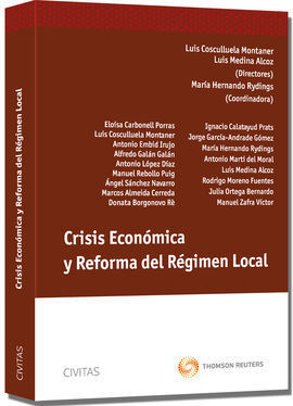CRISIS ECONÓMICA Y REFORMA DEL RÉGIMEN LOCAL