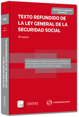 TEXTO REFUNDIDO DE LA LEY GENERAL DE LA SEGURIDAD SOCIAL (DÚO)