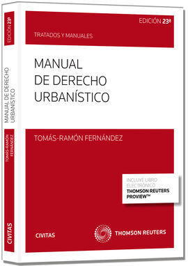 MANUAL DE DERECHO URBANÍSTICO (PAPEL + PROVIEW)