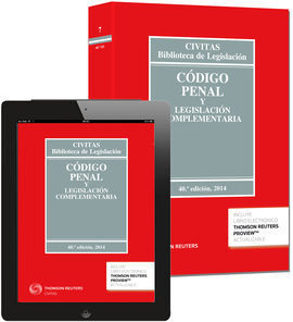 CÓDIGO PENAL Y LEGISLACIÓN COMPLEMENTARIA (EBOOK+LIBRO) 2014