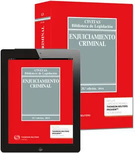 Ley Enjuiciamiento Criminal (Ebook+Libro) 2014