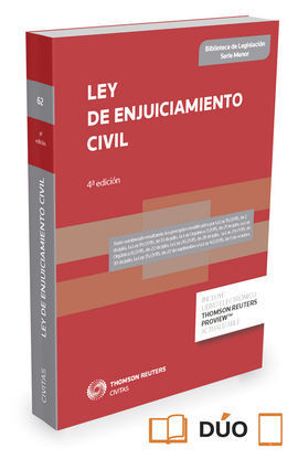 LEY DE ENJUICIAMIENTO CIVIL (PAPEL + E-BOOK)