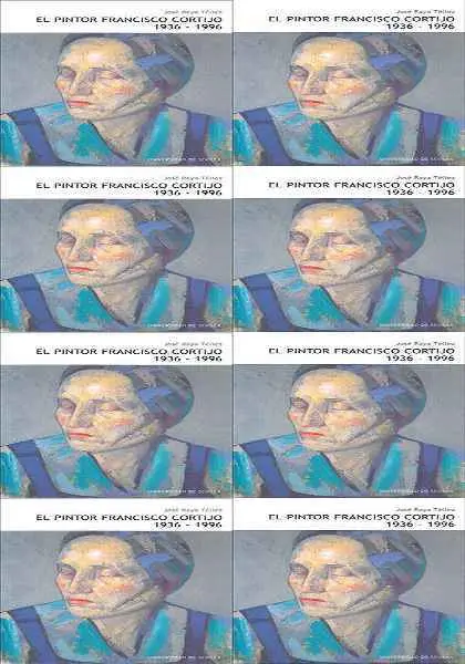 Pintor Francisco Cortijo 1936-1996.