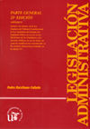 (APEND)LEGISLACION ADMINISTRATIVA.PARTE GENERAL 21? EDICION