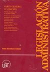 LEGISLACIÓN ADMINISTRATIVA 2007