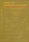 (2004-2005) Seminar Of Mathematical Analsysis.