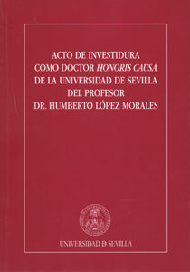 ACTO INVESTIDURA DOCTOR HONORIS CAUSA PROF.HUMBERTO LOPEZ