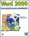 WORD 2000 GUIA PRACTICA PARA ESTUDIANTES