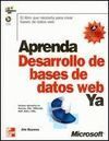APRENDA DESARROLLO DE BASES DE DATOS WEB YA