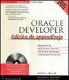 Oracle Developer: Edicion de Aprendizaje