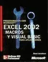 Programación con Microsoft Excel, Versión 2002 Macros y Visual Basic P