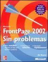 FRONTPAGE 2002 SIN PROBLEMAS