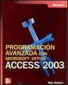 PROGRAMACION AVANZADA ACCESS 2003 MICROSOFT OFFICE