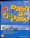 Microsoft Frontpage 2003 Paso a Paso +Cd