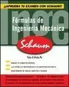 Fórmulas de Ingeniería Mecánica (Schaum)