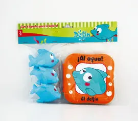 El Delfin. Libro Baño con Muñecos