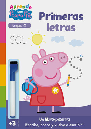 PEPPA PIG. PRIMERAS LETRAS (LIBRO-PIZARR