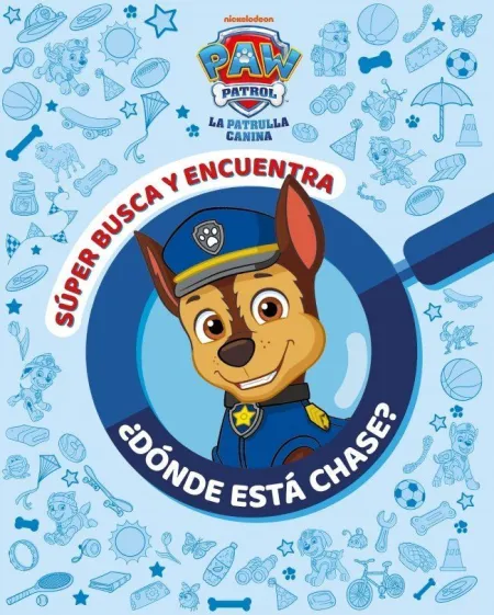 Paw Patrol Patrulla Canina. Actividades - Súper Busca y Encuentra ¿Dónde está