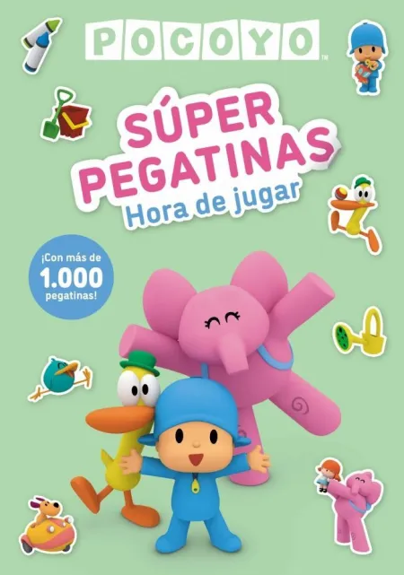 Pocoyó. Actividades - Súper Pegatinas. Hora de Jugar. ¡Con Más de 1. 000 Pegatina