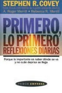 Primero,Lo Primero,Reflexiones Diarias