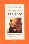 DICCIONARIO DEL AMANTE DE LA COCINA