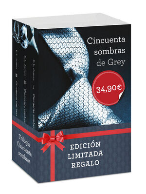 PACK CINCUENTA SOMBRAS DE GREY NAVIDAD 2013