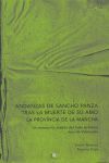 ANDANZAS DE SANCHO TRAS LA MUERTE DE SU AMO EN LA PROVINCIA DE LA MANCHA