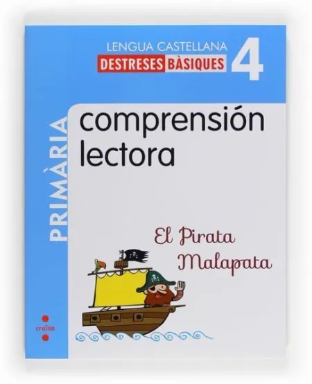 Comprensión Lectora: el Pirata Malapata. 4 Primària