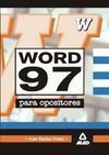 WORD 97 PARA OPOSITORES