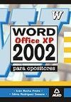 OFFICE XP WORD 2002 PARA OPOSITORES