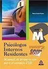 Manual de Preparación para el Examen Pir Psicólogos Internos Residentes 2007