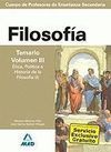 TEMARIO VOL. 3 FILOSOFÍA PROFESORES DE ENSEÑANZA SECUNDARIA 2007