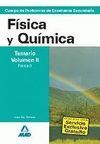 TEMARIO VOL. 2 FÍSICA Y QUÍMICA PROFESORES DE ENSEÑANZA SECUNDARIA 2007