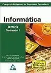 Temario Vol. 1 Informática Profesores de Enseñanza Secundaria 2007