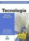 Temario Vol. 4 Tecnología Profesores de Enseñanza Secundaria 2007