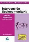 TEMARIO VOL. 4. INTERVENCIÓN SOCIOCOMUNITARIA